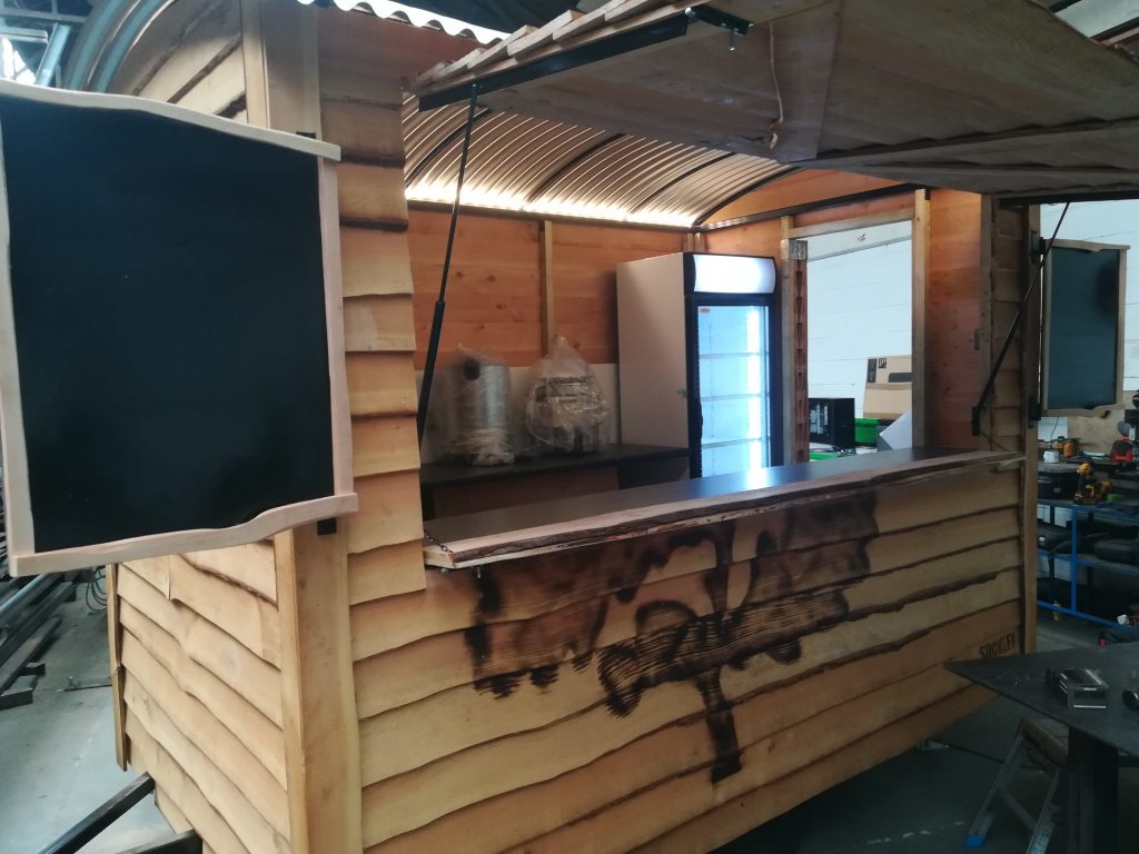Wooden shepherds hut portable
